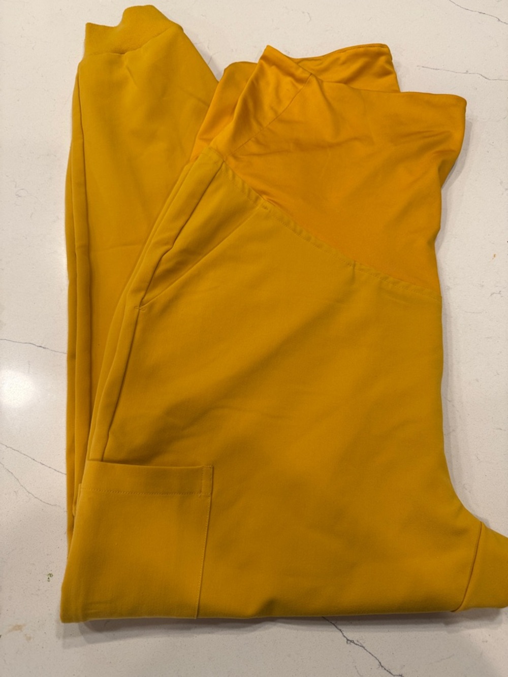 Women’s Mustard Yellow Scrub Pants